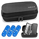 YOUSHARES Insulin Cooler Travel Case - EVA Protective Diabetic Medication Cooling Bag, Refrigerated Insulated Storage Kit for Insulin Pen and Diabetes Supplies with 3 TSA Approved Ice Packs