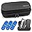YOUSHARES Insulin Cooler Travel Case - EVA Protective Diabetic Medication Cooling Bag, Refrigerated Insulated Storage Kit for Insulin Pen and Diabetes Supplies with 3 TSA Approved Ice Packs