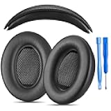 QC2 QC15 Ear Pads and QC2 QC15 Headband pad Cushion. Compatible with Bose QuietComfort 15 (QC15) and Bose QuietComfort 2 (QC2) Headphones. Easy DIY Fit/Extra Thick