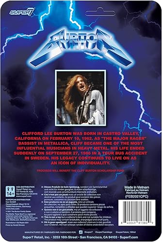 Miniatura 6 de Super7 Dio Murray - Figura de acción de Ronnie James Dio de 3.75 pulgadas con accesorios coleccionables de metal pesado y juguetes retro