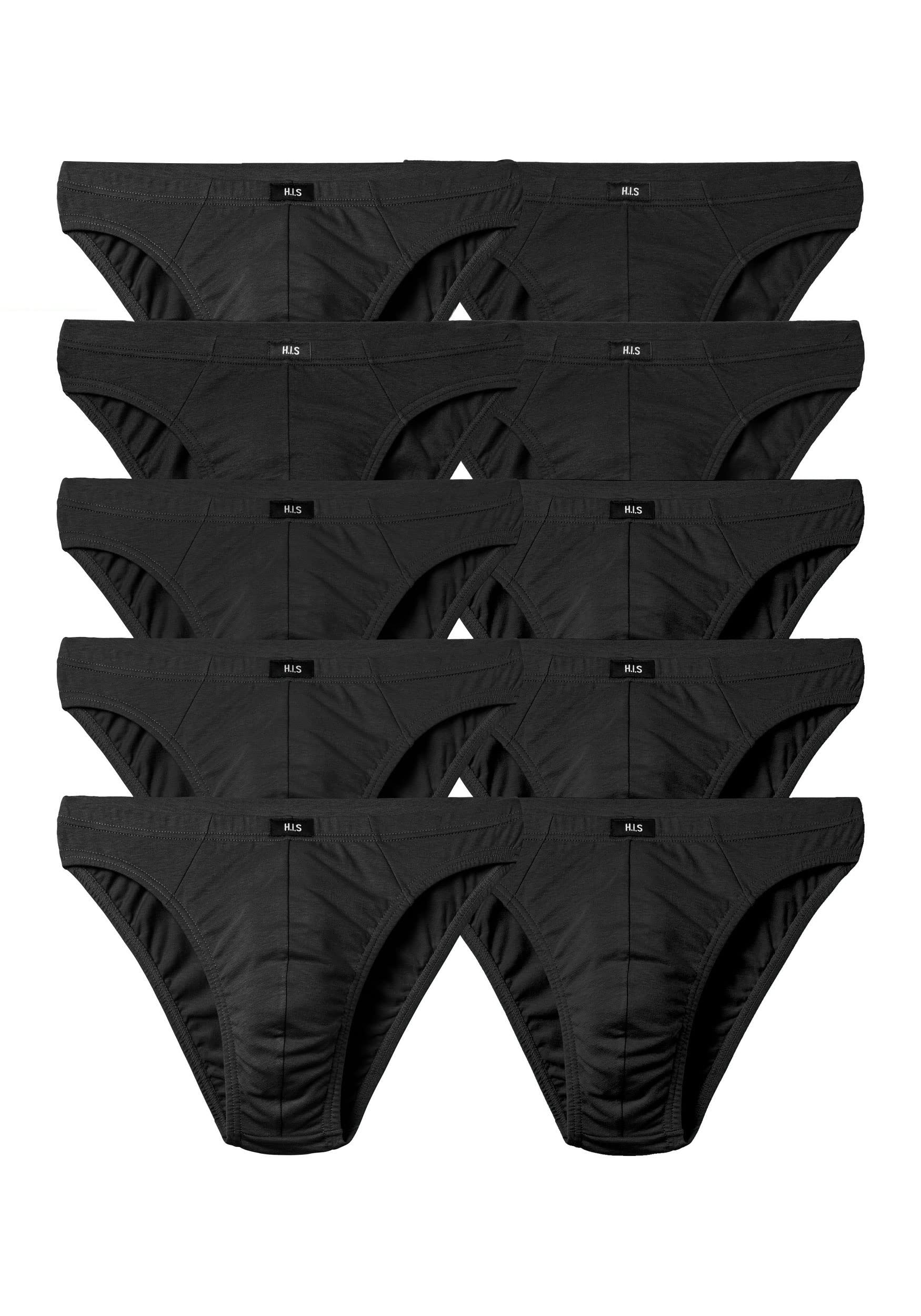 H.I.S Herren Slip schwarz 3 (XS)