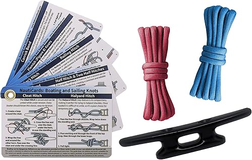 Kit de atar nudos náuticos para navegantes y marineros