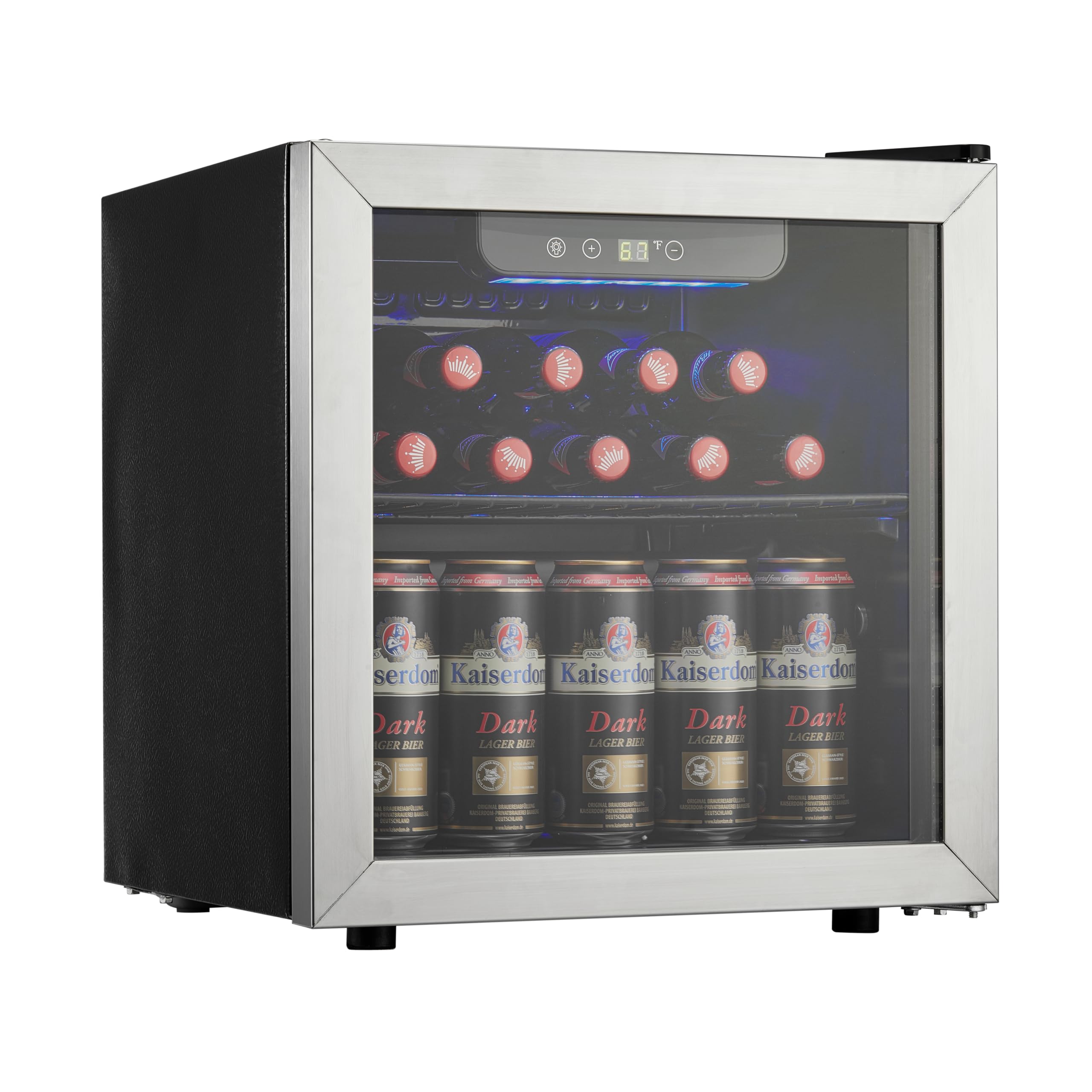 NORTHCLAN 36UEL Wine Cooler Silver