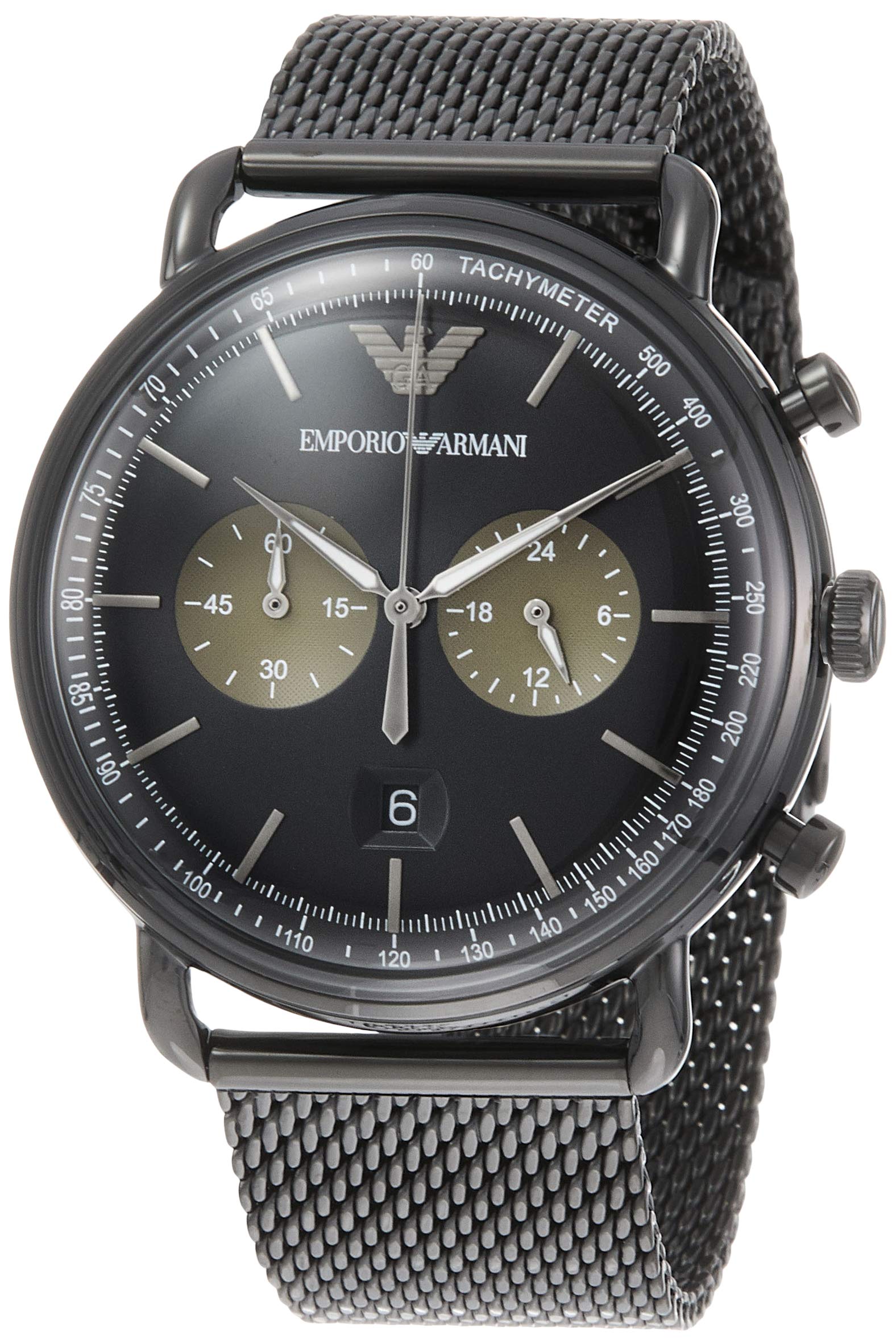 Amazon.co.jp: [エンポリオアルマーニ] 腕時計 AVIATOR AR11142 メンズ