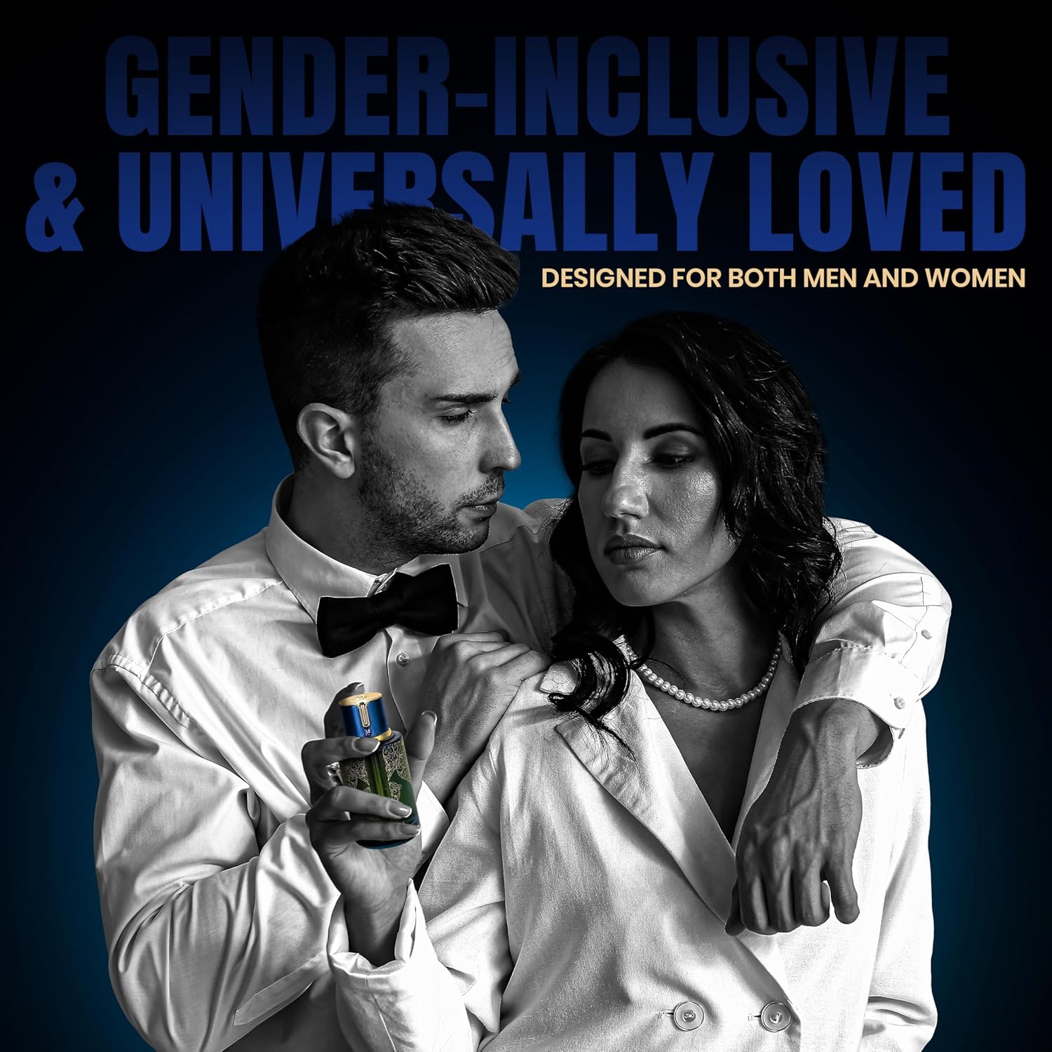 Blueberry Musk Eau de Parfum - Long Lasting Unisex Cologne for Men and Women, Rich & Sensual Fragrance Spray - Bold Fruity & Floral Scent with Woody Base - 100 ml / 3.4 Fl Oz - Image 7