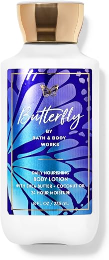 Bath &amp; Body Works Butterfly Body Lotion | Hydrating Moisturizer for Soft, Glowing Skin | Daily Nourishing Body Lotion for ...