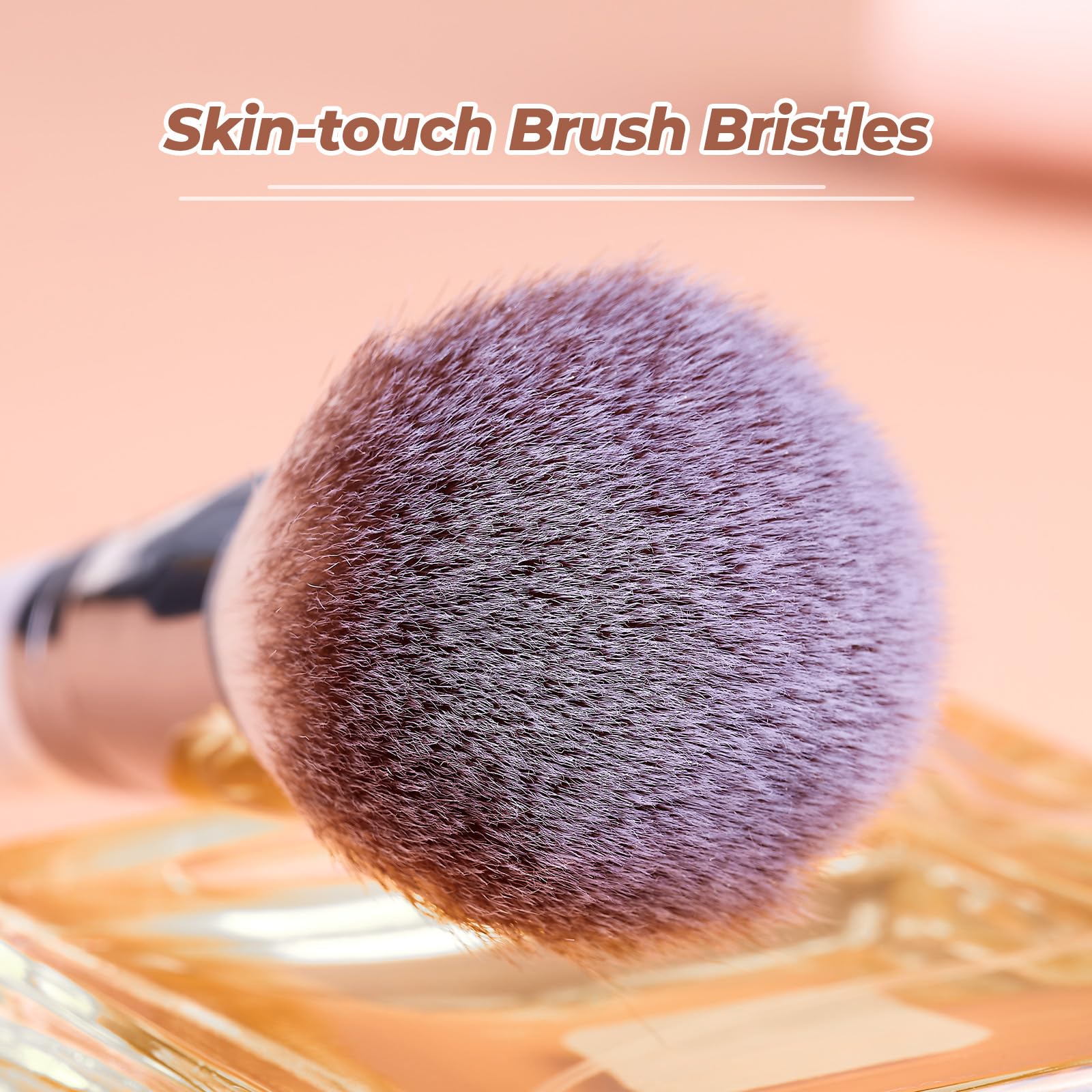 Double Ended Makeup Brush Two-In-One Makeup Brush for Creating a Gorgeous, Foundation Brush for Liquid Makeup Brochas Para Maquillaje Patrick Ta Blush Foundation Makeup Brush Blush Brush