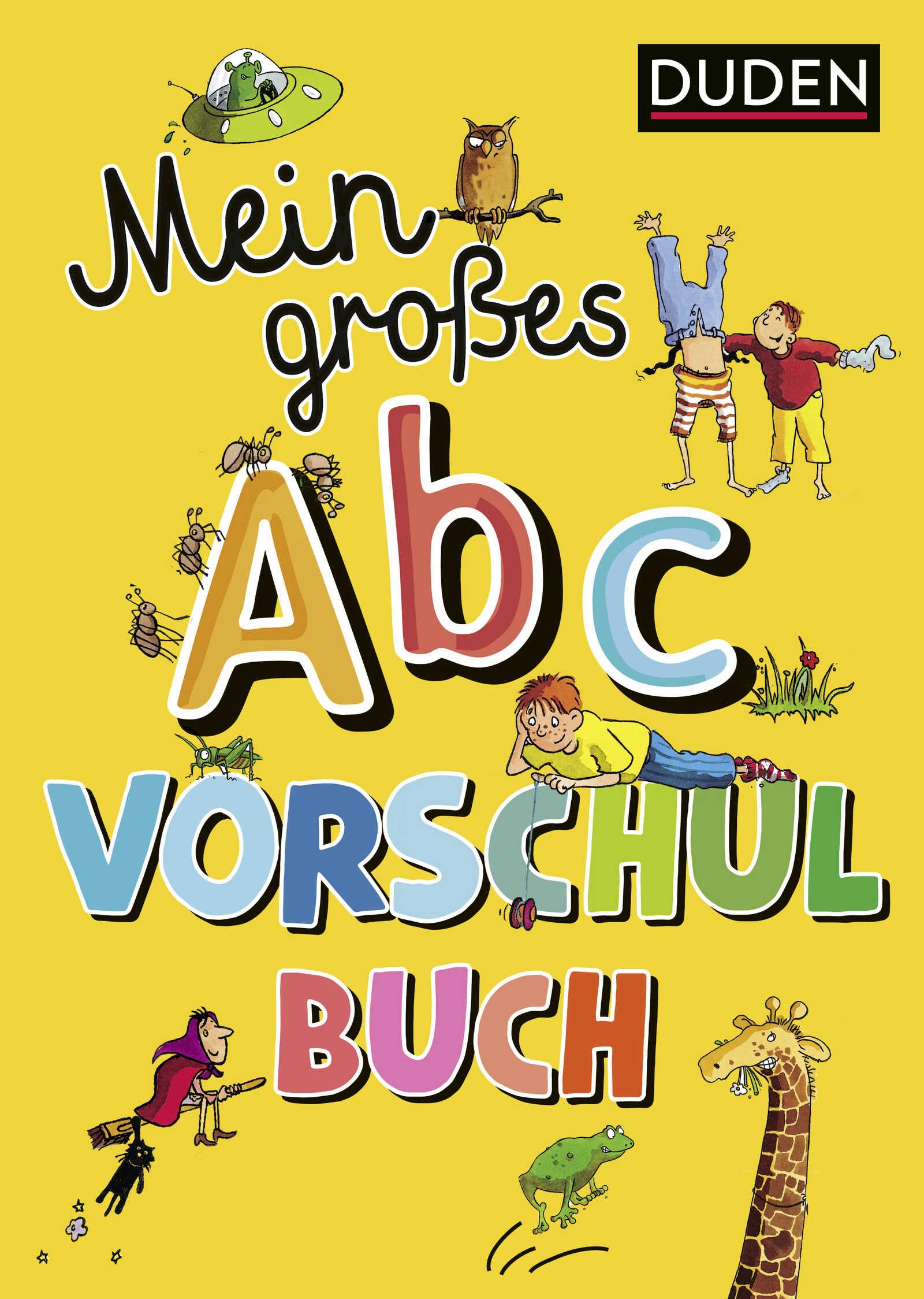 Duden: Mein großes Abc-Vorschulbuch: Buchstaben lernen ab 5 Jahren