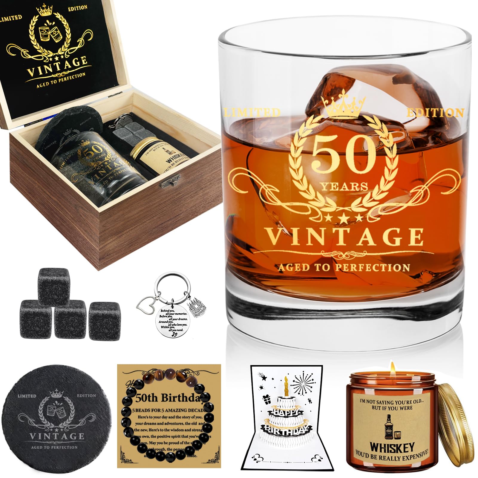 MARILYN'S MAN 50周年記念ボックスセット Amazon.com | 50th Birthday Gifts for Men Him: 50 Year Old Bday