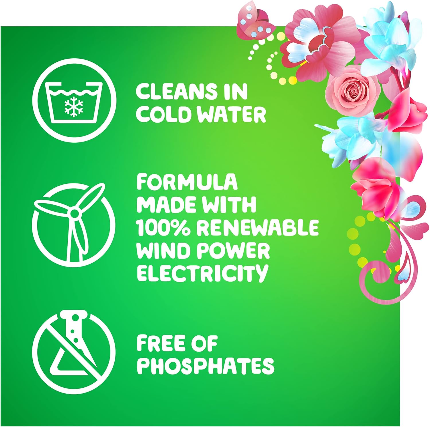 Gain + Aroma Boost Liquid Laundry Detergent, Spring Daydream Scent, 61 Loads, 88 fl oz, HE Compatible (Pack of 5)