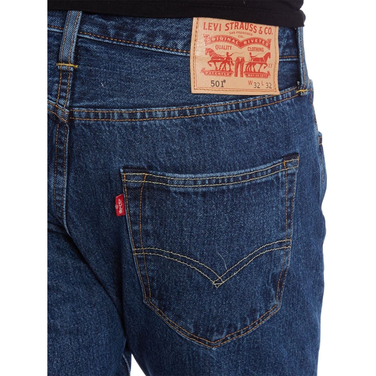 Levi's 501 Original Fit, Jeans Uomo, Stonewash, 29W / 32L