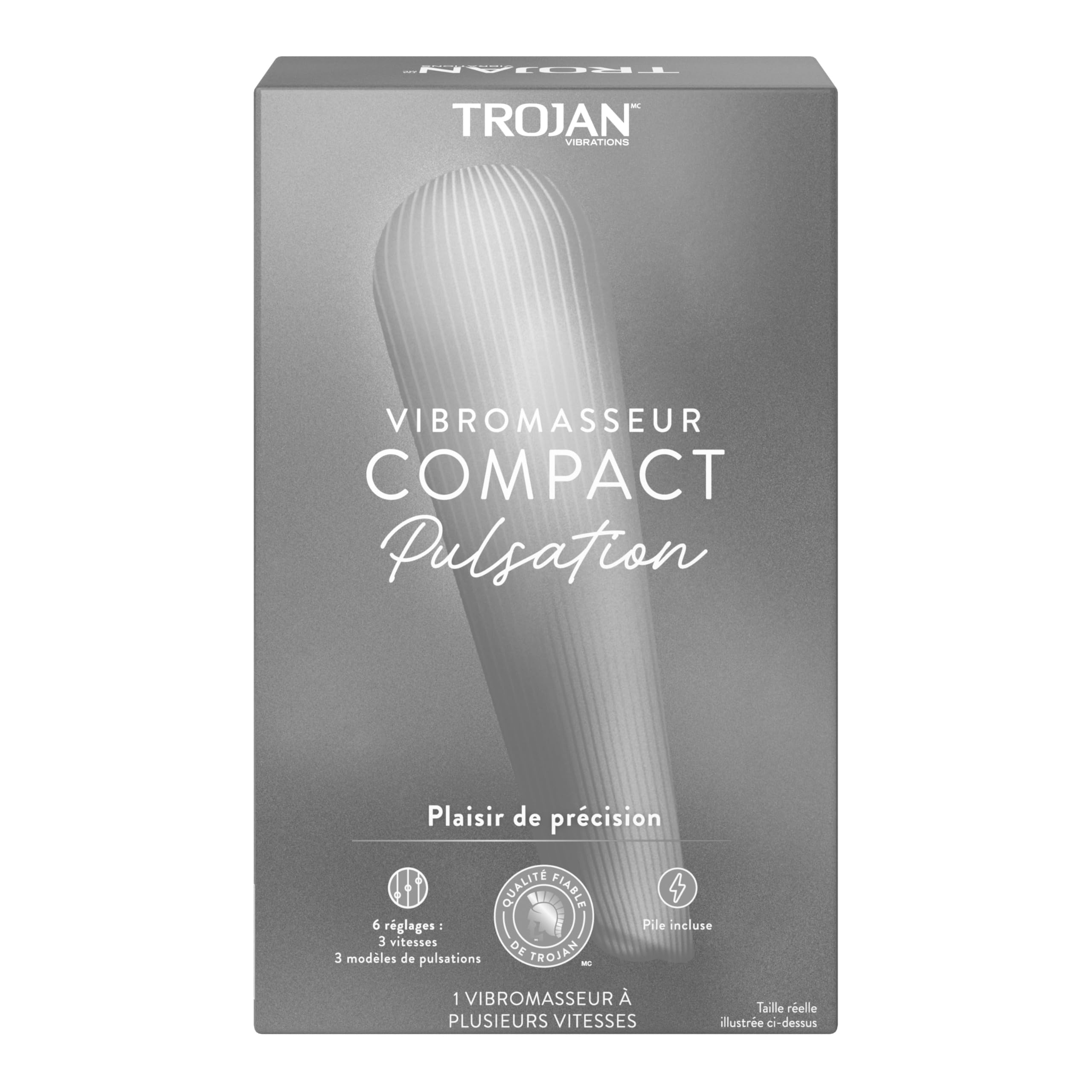 Trojan Pulse Compact Vibrating Intimate Massager