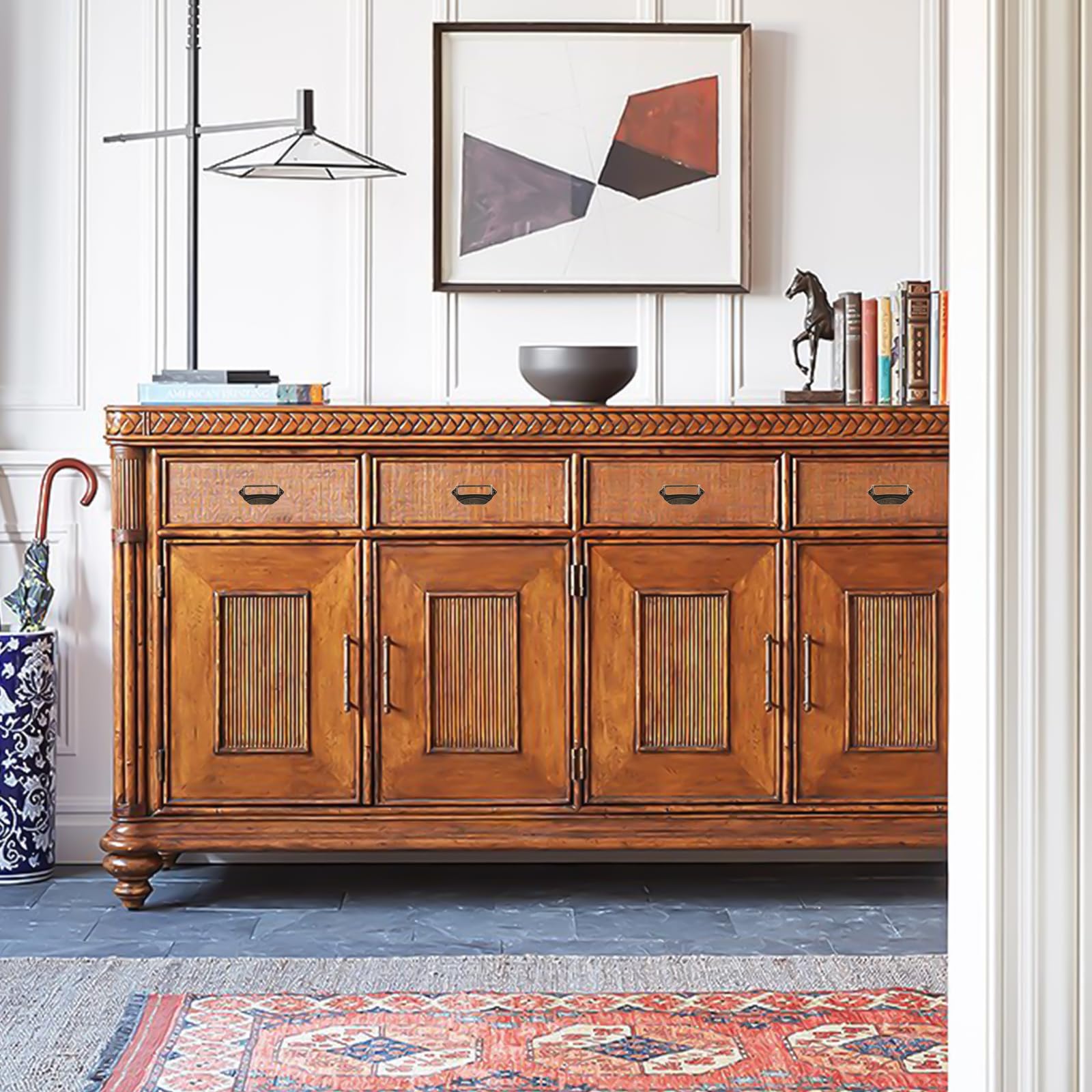 30 Stück Etikettenhalter Griffe Vintage - Metall Label Halter Mit Schrauben