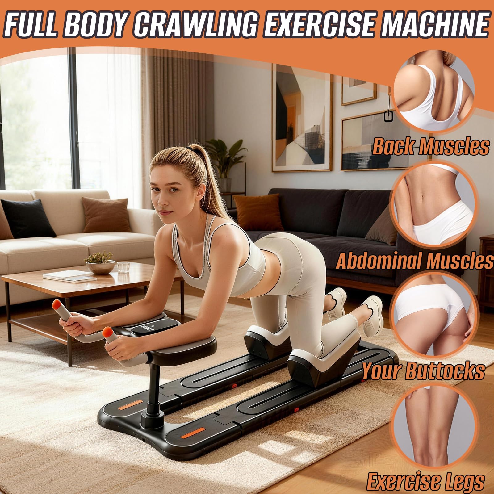 Attrezzo per Allenare Colonna Vertebrale,Attrezzatura per Il Fitness Domestico con LCD Digitale di Allenamento,Attrezzatura da Palestra per Allenamento in Vita,Tonificazione e Stretching Delle Gambe