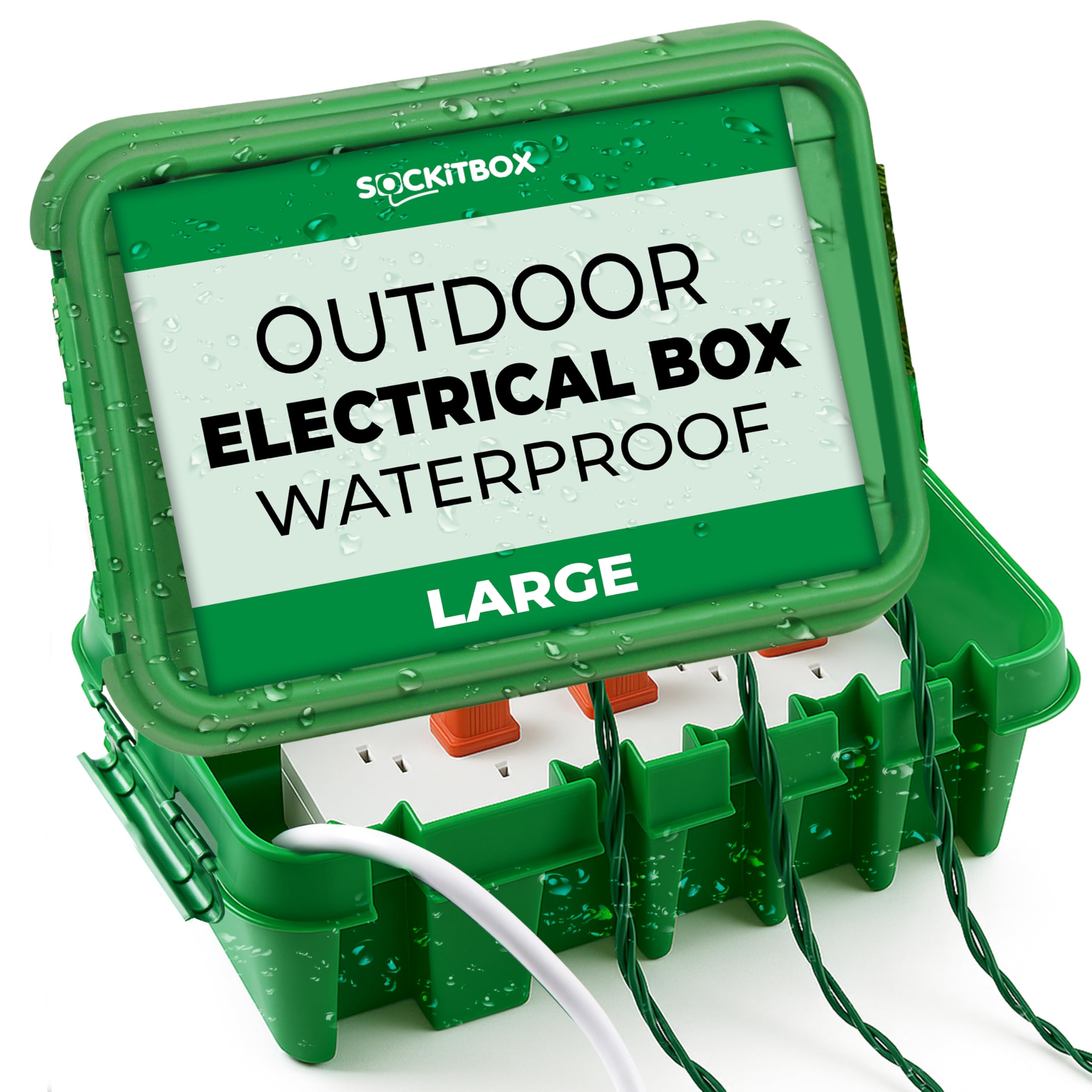 SockitBox – The Original Weatherproof Connection Box – Indoor
