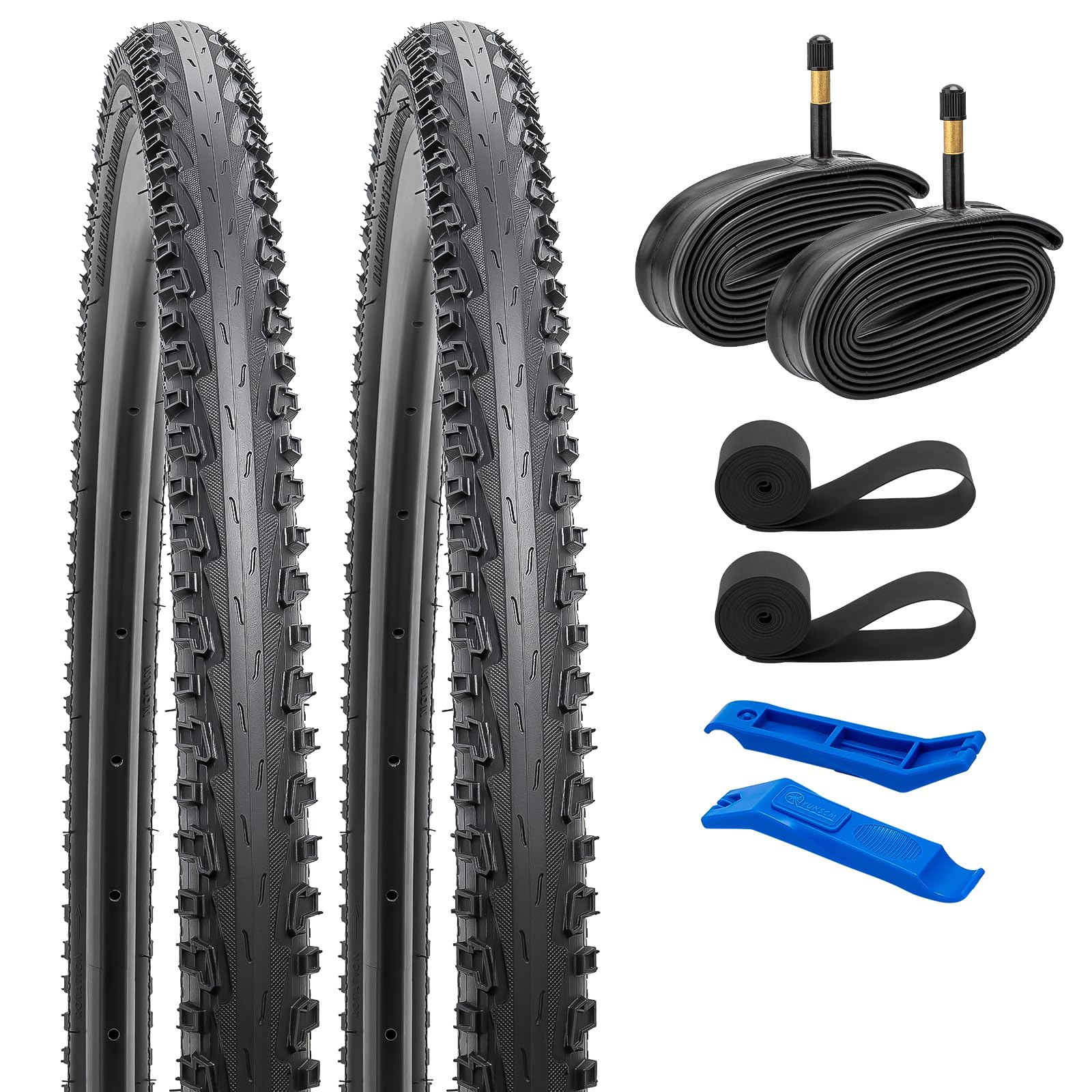 Yunscm2 Pack 28 Inch Bike Tyres 700x38c 28x1 50 Tires Desertcart