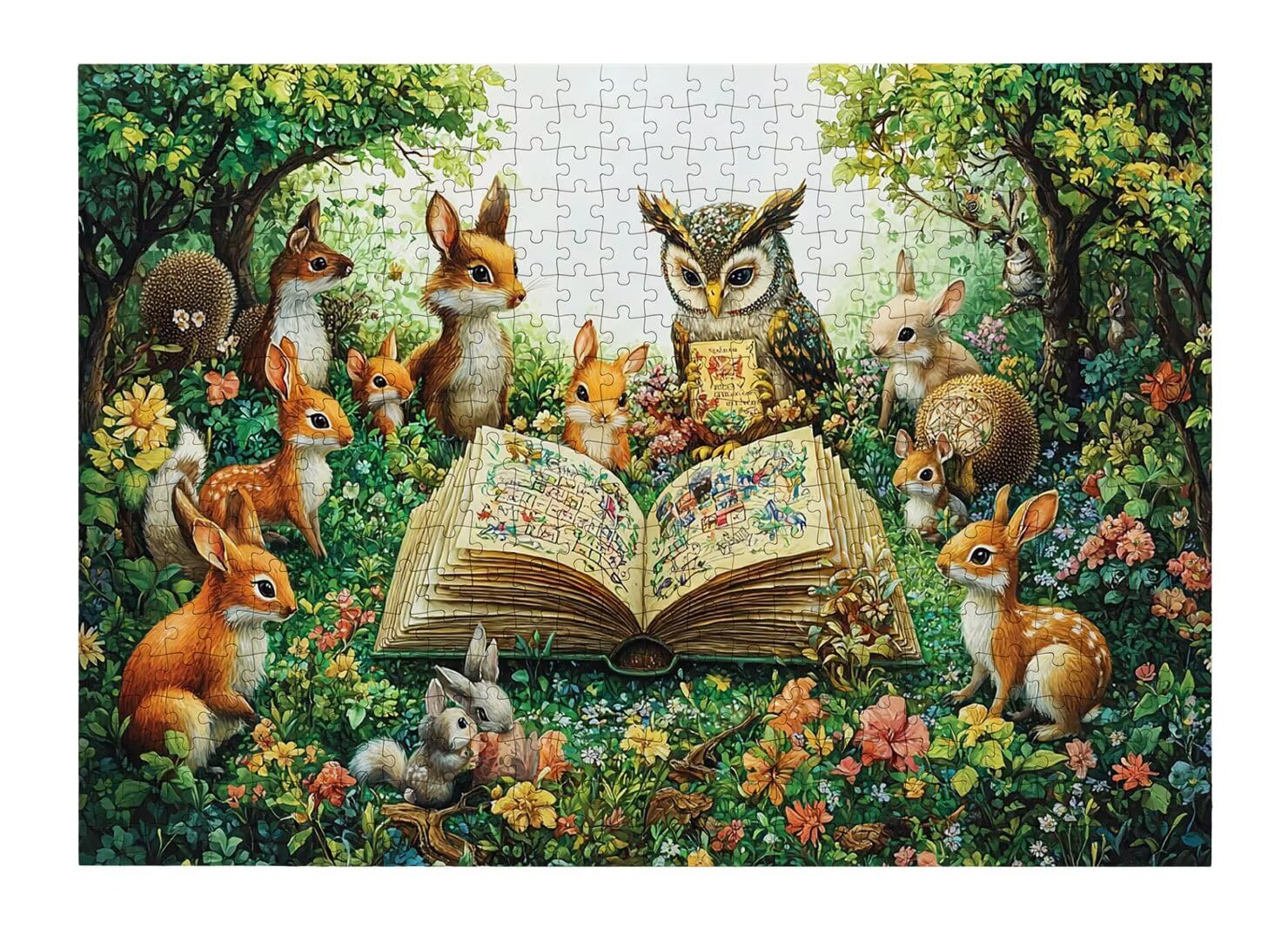 Puzzle Animale, Puzzle 1000 Pezzi Arte per Adulti, Regalo Uomo/Donna -4695