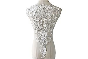 Intricate Bridal Lace Applique: Adorn Your Wedding Gown with Timeless Elegance