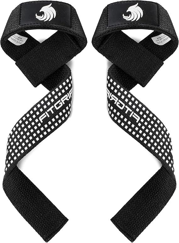 Fitgriff® Straps Palestra (Imbottito) Powerlifting Professionali