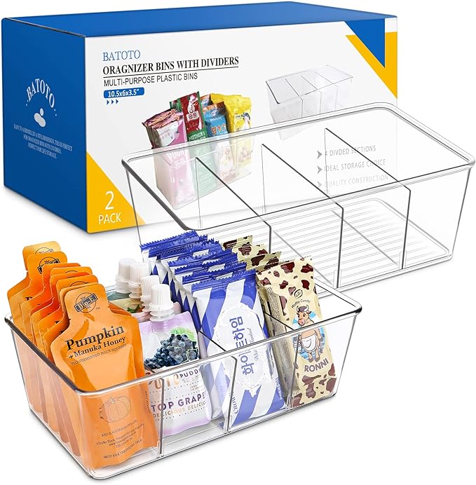 Batoto Pantry Organization and Storage Bins