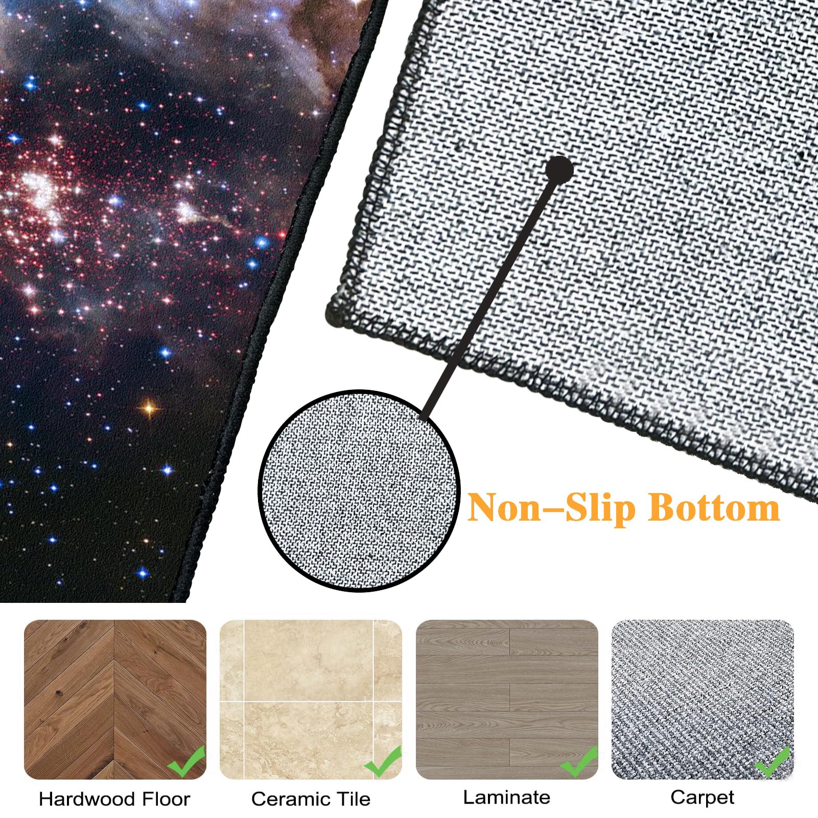 Tapis de Chambre Gaming Tapis Antidérapant pour Zone de Jeu 100 x 150 cm, Tapis de Jeu pour Chambre de Garçon pour Salle de Jeu Salle de Jeux Décoration Maison Lavable, Caoutchouc