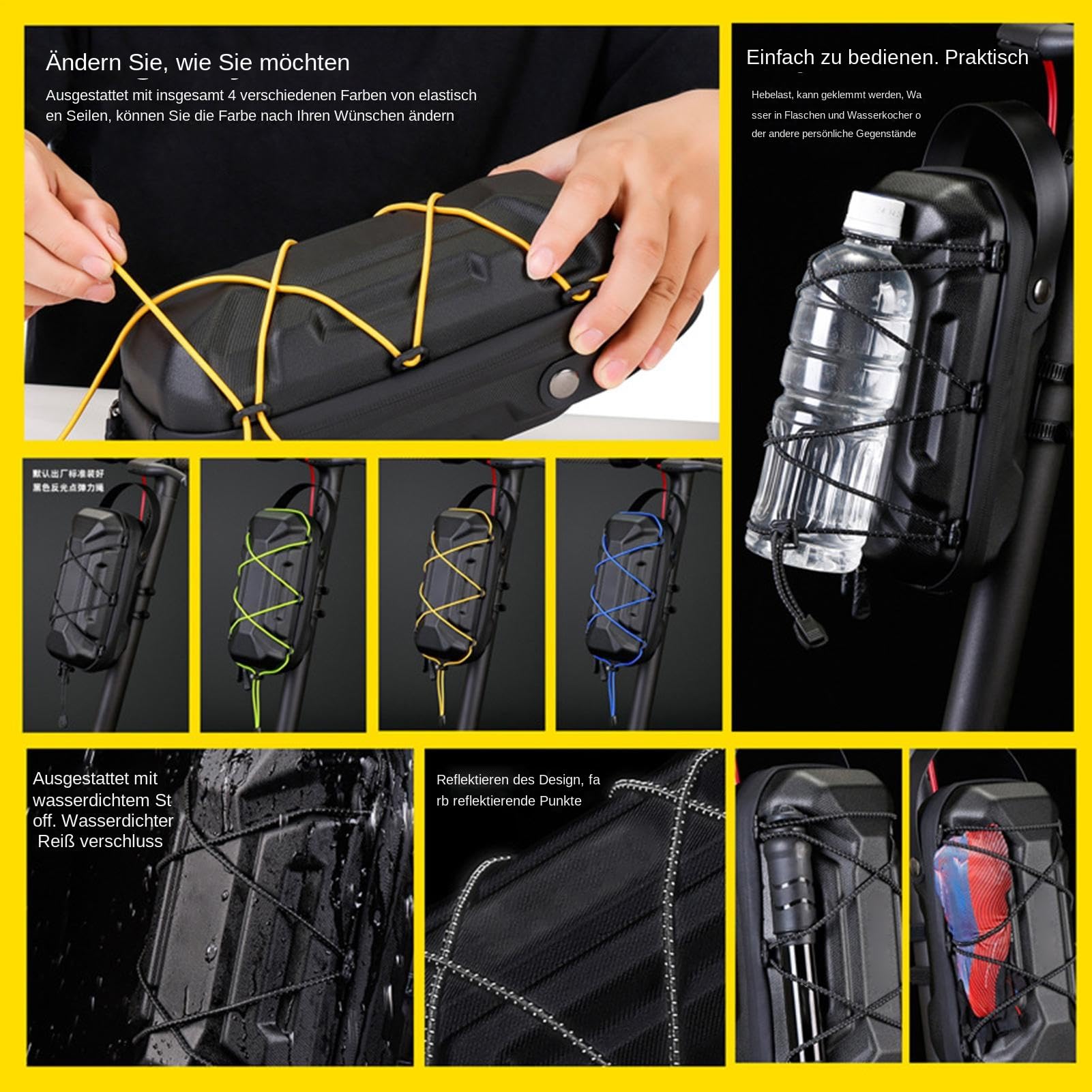 Generisch E-Scooter-Tasche wasserdichte Lenker-Organizer-Tasche
