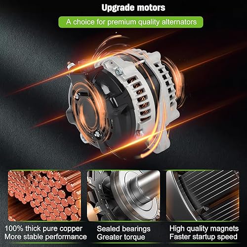 Miniatura 3 de SCITOO Reemplazo del alternador para Toyota para Camry 2002-2003, para Toyota para Solara 2002-2003 13958