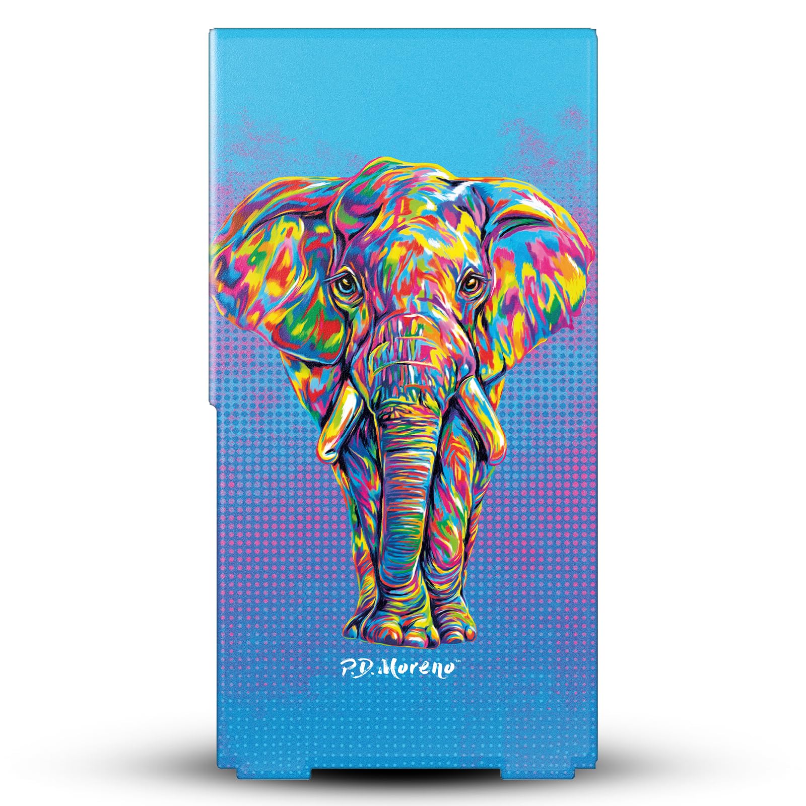 Head Case Designs Sous Licence Officielle P.D. Moreno Éléphant Animaux II Enveloppement De Console De Jeu Et Skins Pour Manette De Jeu Ensemble compatible avec Xbox Series X