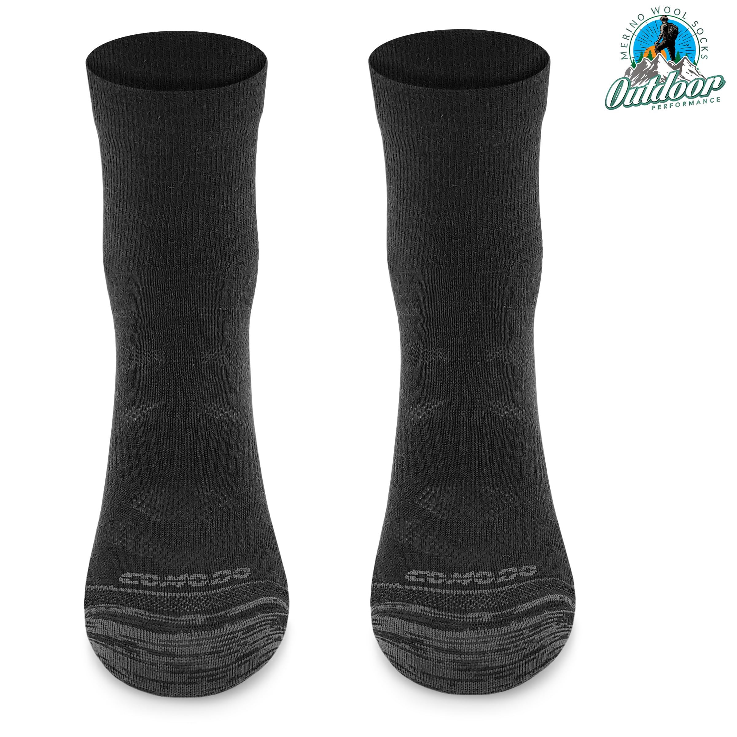 Comodo Technical Socks - Skarpety Termoaktywne - Wełna Merino 65% - Trekkingowe, do Aktywności, Krótkie, Lekkie, Oddychające