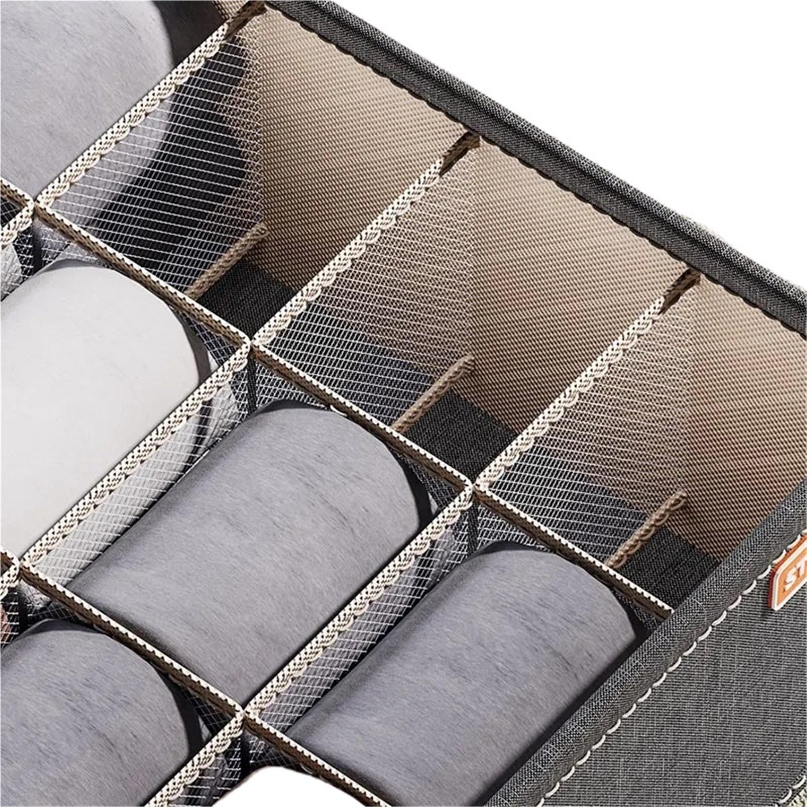 Organizzatore per cassetti della Biancheria Intima, Scatola per riporre Calzini, Reggiseno, Armadio per Camera da Letto, Abbigliamento