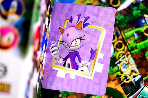 Miniatura 8 de Steamforged Games Sonic El juego de cartas. Juega como Sonic, Shadow, Knuckles, Tails, Amy, o Blaze. 2-6 jugadores 20-30 minutos tiempo de juego.