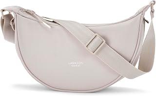 LARKSON Crossbody Bag for Men and Women Beige - Solveig Small - Shoulder Bag in Cre…