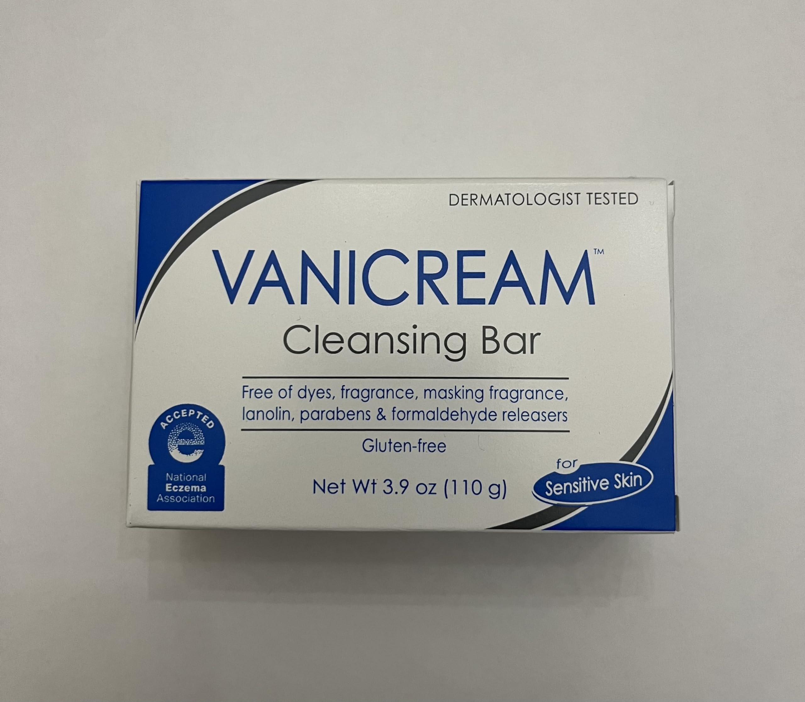 Vanicream Cleasing Bar for Sensitive Skin 3.9oz (Pack of 8)