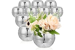 Jinei Disco Ball Centerpieces Vase - Illuminate Your Events