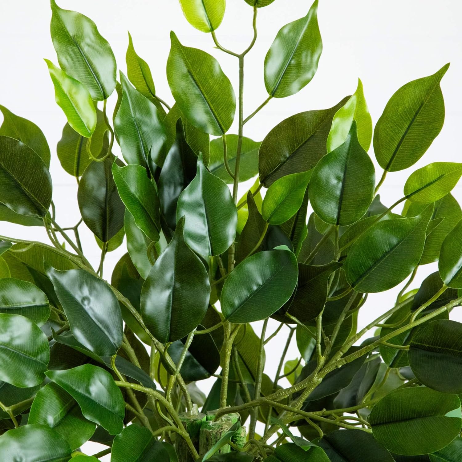 Nearly Natural 4.5ft UV Resistant Artificial Ficus Tree Indoor/Outdoor Greenery