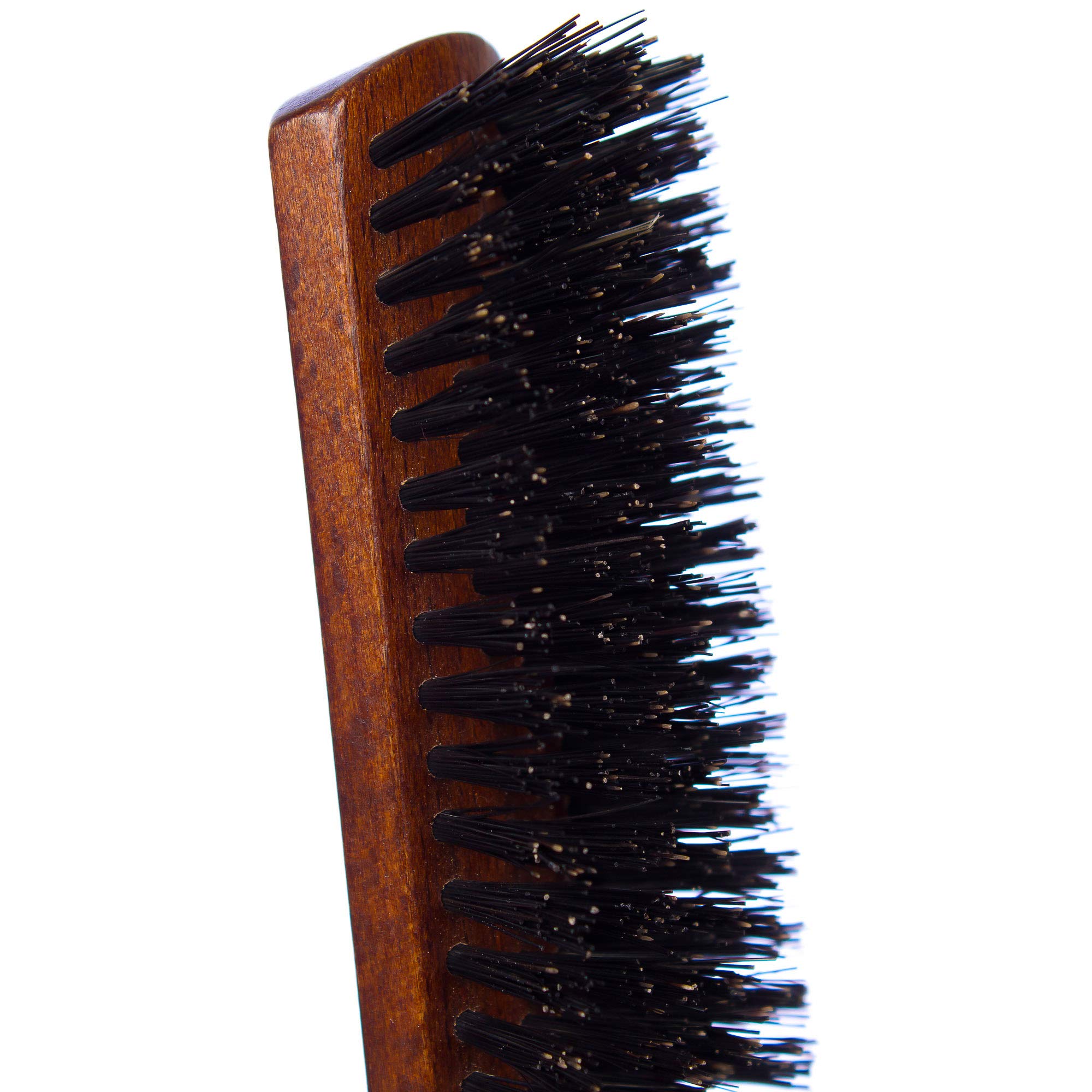 L'Artisan Brossier - Smoothing Hairbrush in Beech wood 5 Rows - 100% Made in France since 1808, Brown, 1 Unité (Lot de 1) - Image 3