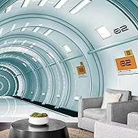 Vista 39 de wall26 - Papel mural autoadhesivo para pared (tamaño grande), diseño de impresión del futuro