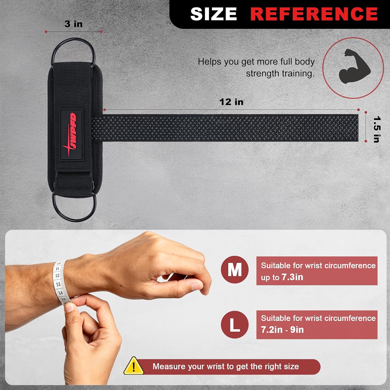 Lifting Straps With D Ring for Weightlifting, Cable Machine, Comfortable Wrist Brace Enhanced Grip for Gym Wrist Straps for Men Woman
