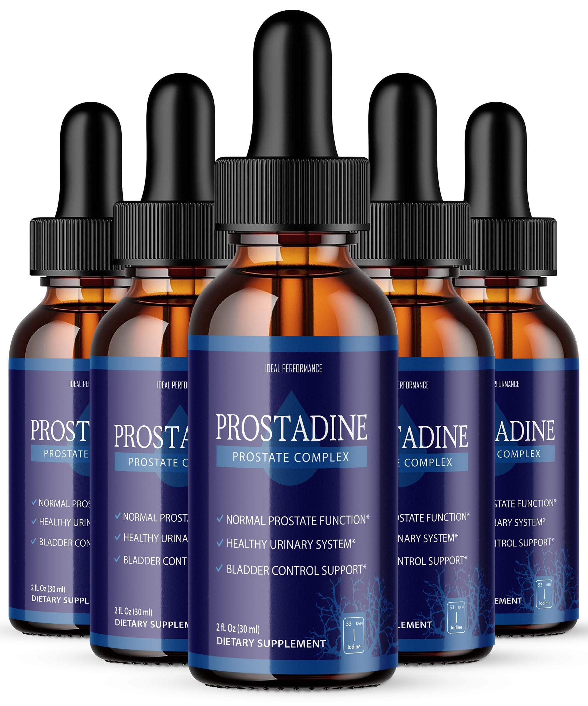 IDEAL PERFORMANCE (5 Pack Prostadine Official Drop Formula, Prostadine Reviews, Get Prostadine, Prostadine Official, Prostadine Drops for Prostate Health, Bladder Urinating Issues