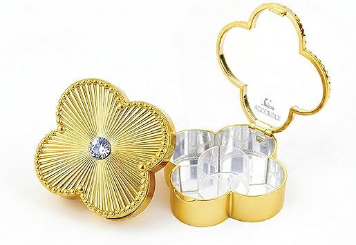 Lucky Charm Luxury Travel Pill Organizer