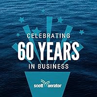 Vista 2 de Scott Aerator Boilermaker Aireador de estanque - Aireador de superficie de 3/4 HP 230V con cable eléctrico de 150 pies - Aireador de estanque