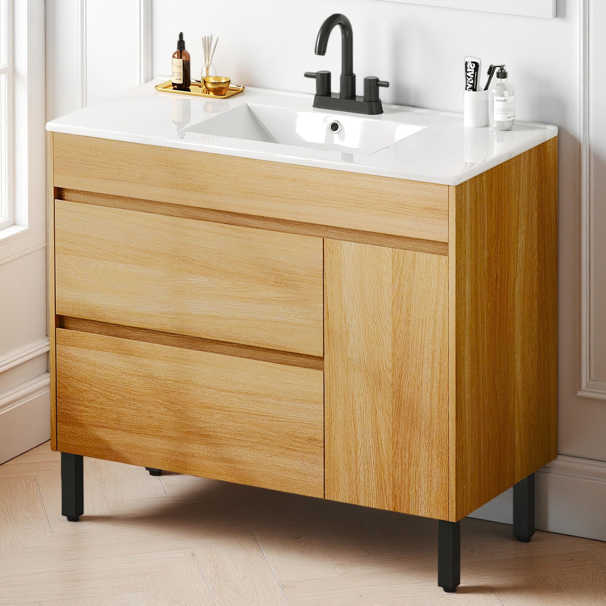 Photo 1 of DWVO 36 Inch Bathroom Vanity with Sink