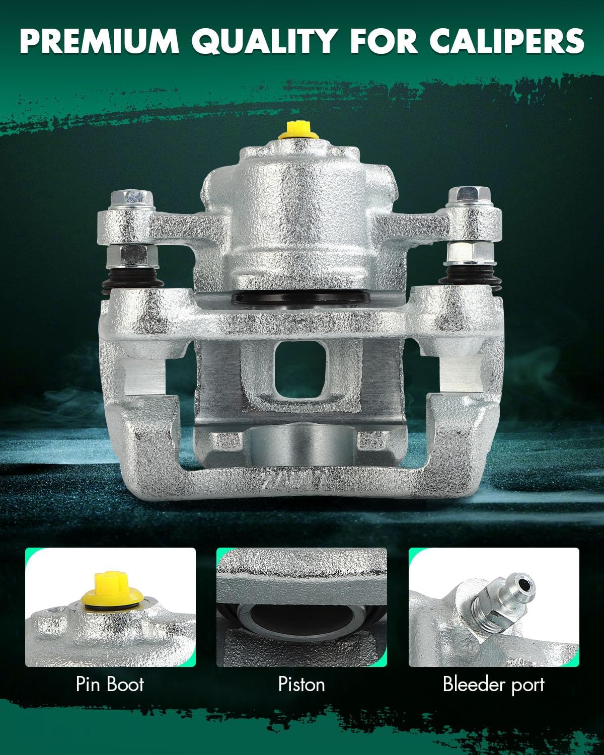 SCITOO Rear Right Brake Caliper With Bracket 19B6466 Compatible For Hyundai For Azera 2012-2017,For Kia For Optima 2011-2016