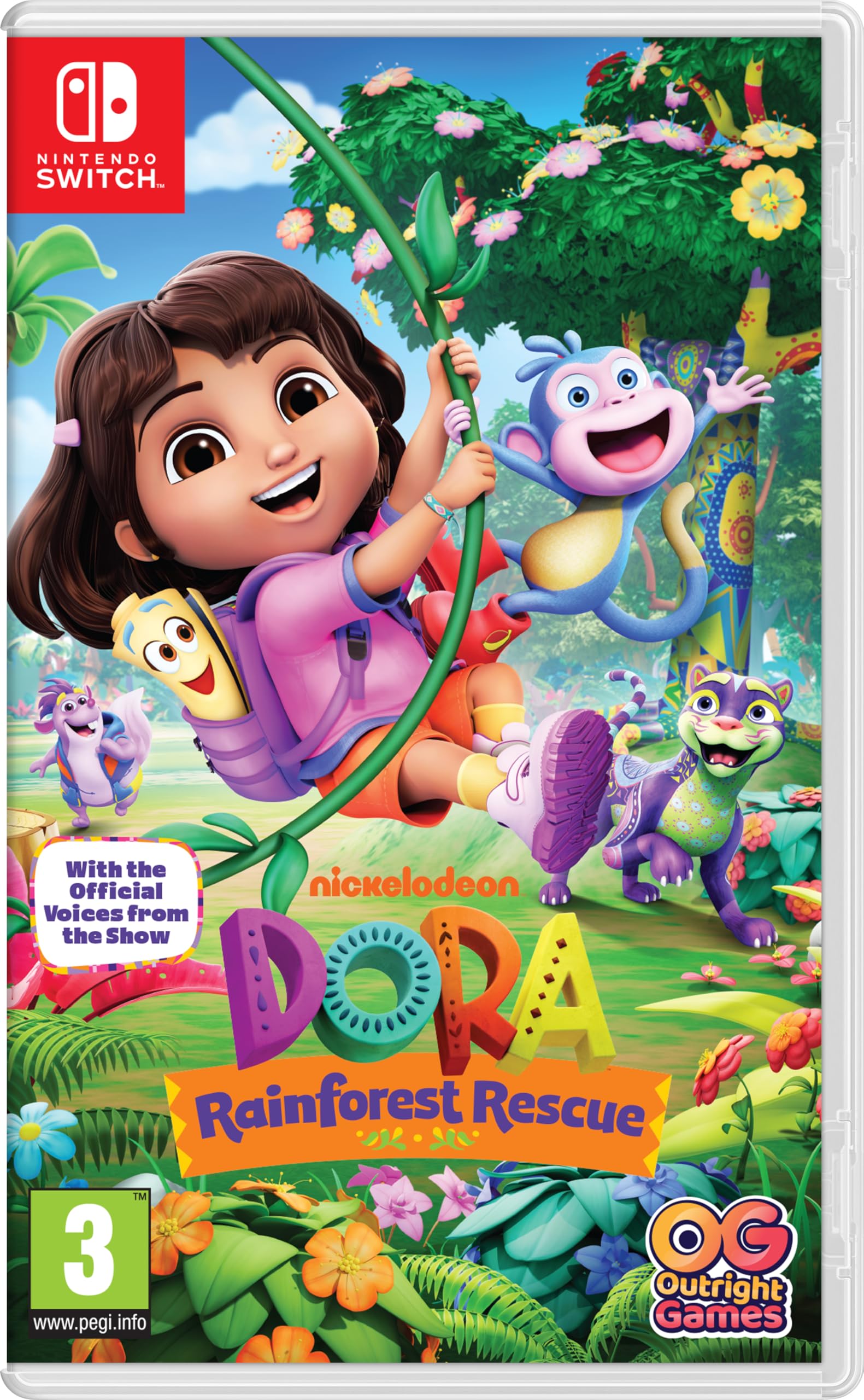 Bandai Namco Entertainment  None Nsw Dora™: Rainforest Rescue, Sports Direct