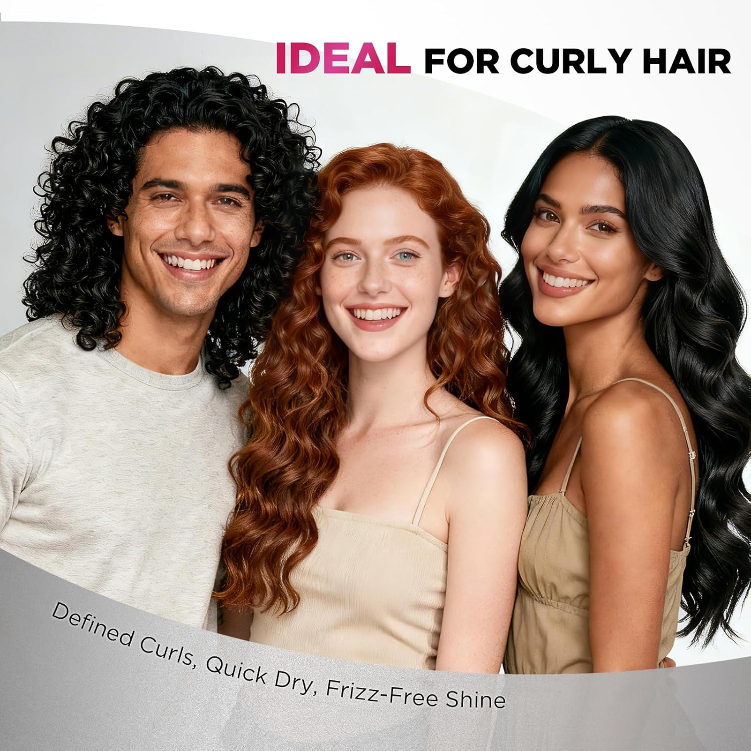 Travel Hair Dryer for Women, Lightweight Compact Blow Dryer, 360° Rotatable Head, 110,000 RPM High-Speed Ionic Hair Dryer with Diffuser & Concentrator, Portable Hair Dryer for US Travel & Home - Image 6