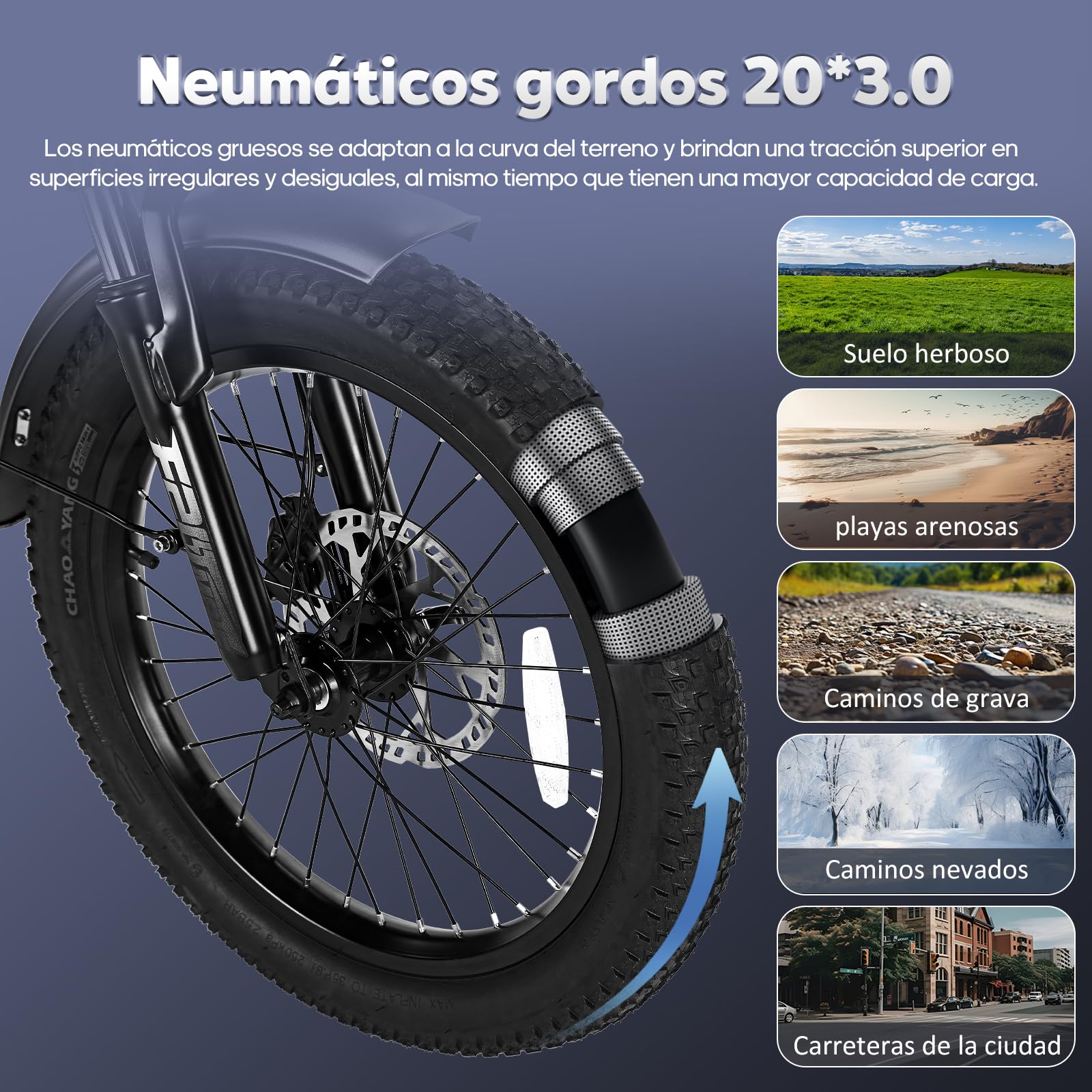 Fafrees Triciclo Eléctrico F20 Mate para Adultos, Plegable 20" x 3", Batería de 48 V/20 Ah, Frenos Hidráulicos, Triciclo de Carga Eléctric 250W, Alcance 115km