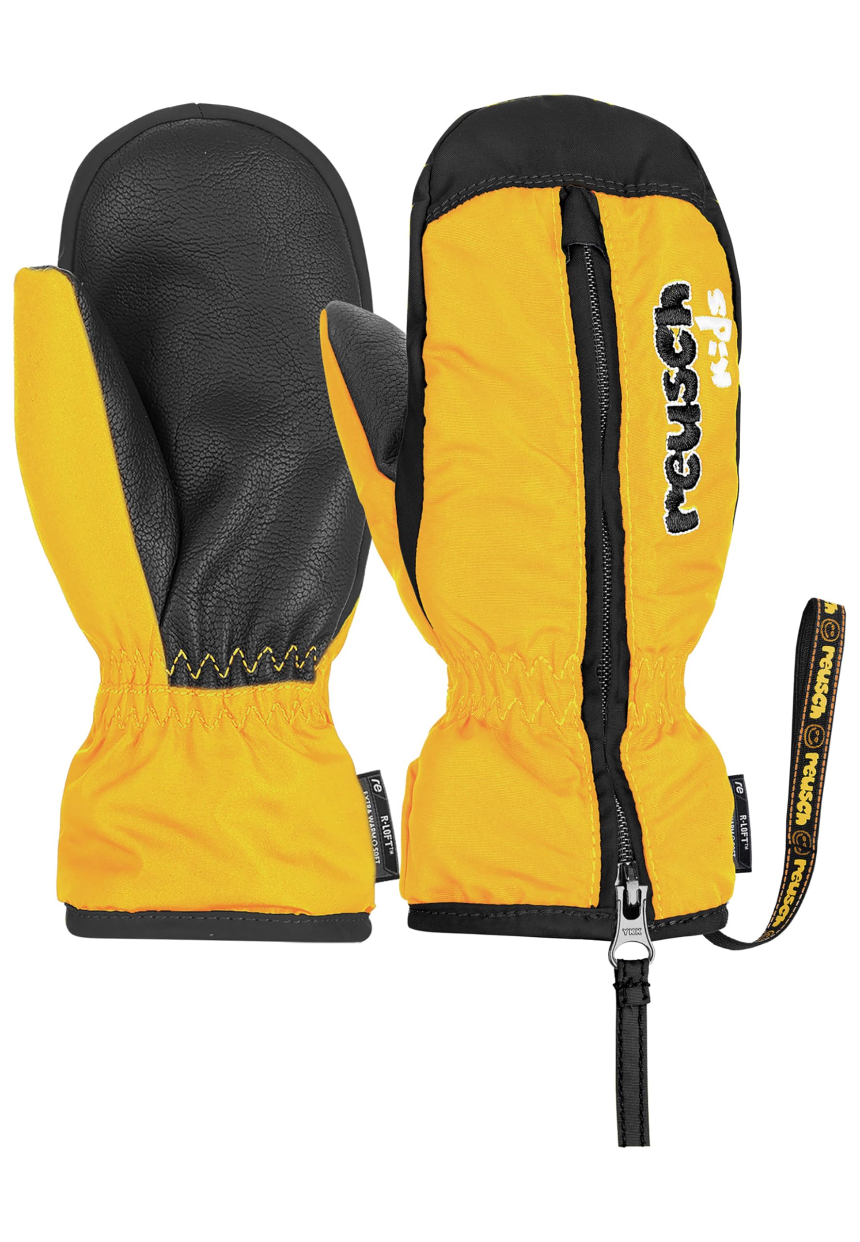 Reusch Ben Mitten warme, Winddichte und atmungsaktive Fäustlinge Winterhandschuhe für Babys Kleinkinder Jungen und Mädchen für Alltag Skifahren Schlittenfahren Schnee