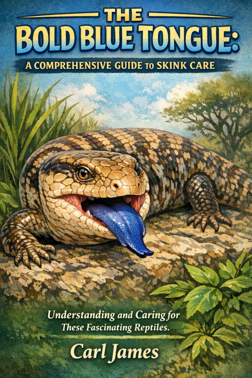 THE BOLD BLUE TONGUE: A COMPREHENSIVE GUIDE TO SKINK CARE: Understanding and Caring for These Fascinating Reptiles