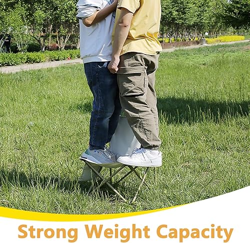 Miniatura 7 de Silla plegable para acampar al aire libre (negro)