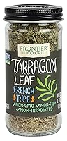 Vista 1 de Frontier Co-op Hoja de estragón, botella de 0.39 onzas, cortada y tamizada, sabor cálido para salsas, ensaladas, aderezos, huevos y más
